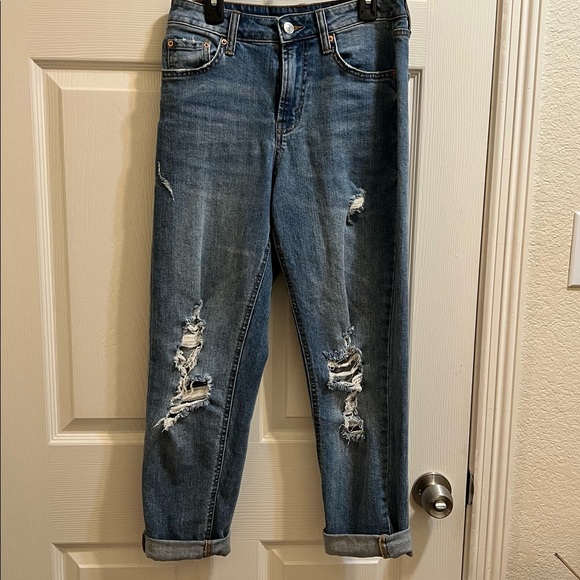 Wild Fable Distressed Mom Jeans - Picture 4 of 4